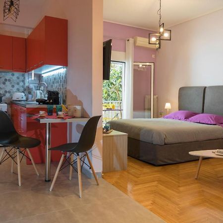 Stylish Modern Studio In The Heart Of Athen Exterior foto