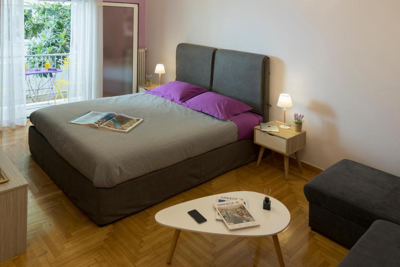 Stylish Modern Studio In The Heart Of Athen Exterior foto