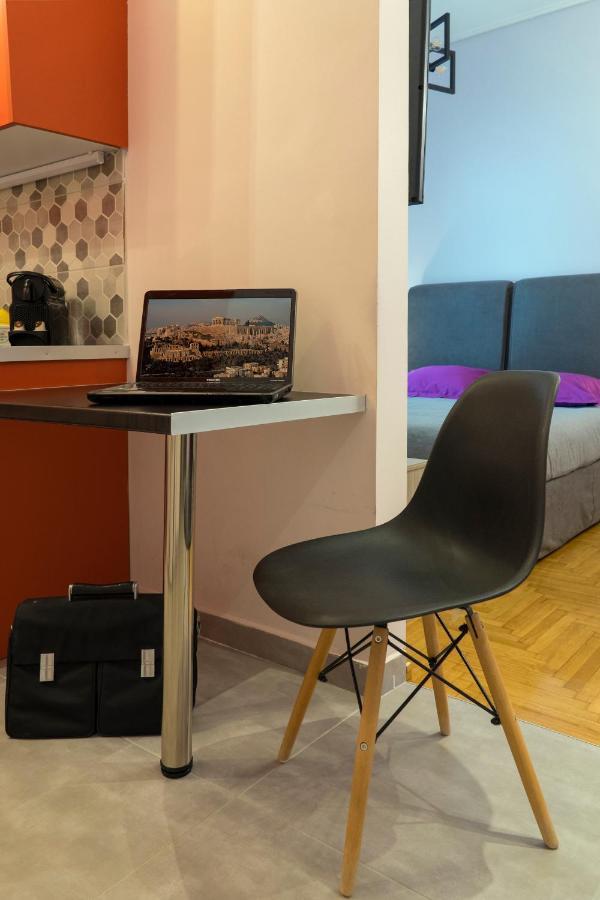 Stylish Modern Studio In The Heart Of Athen Exterior foto